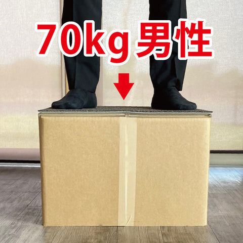特殊強化段ボールはこんなに強い　その②