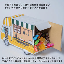 画像をギャラリービューアに読み込む, キッチンカーのプレゼントボックス
